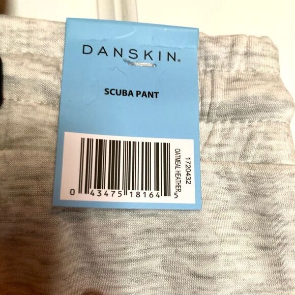 DANSKIN - NWT - L Sz 3X Scuba Pants/Lounge Pants in Oatmeal Heather. So soft! - Picture 9 of 16